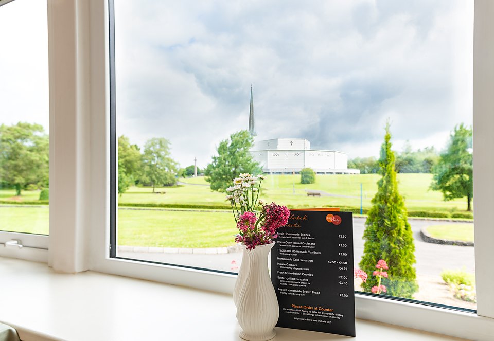 View from a window in Cafe le Cheile